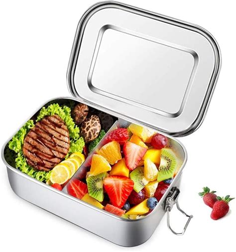 amazon metal bento box|metal bento boxes for adults.